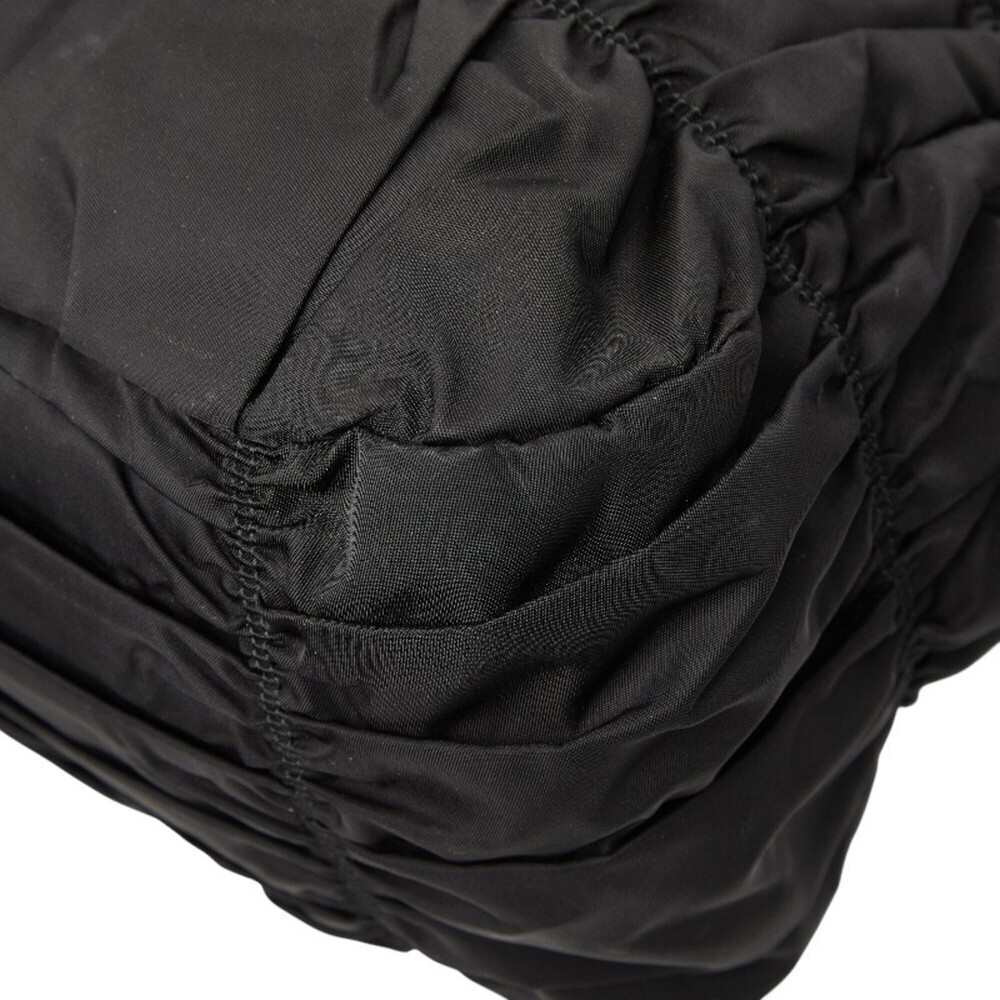 PRADA Black Leather Shoulder Bag - Picture 6 of 14